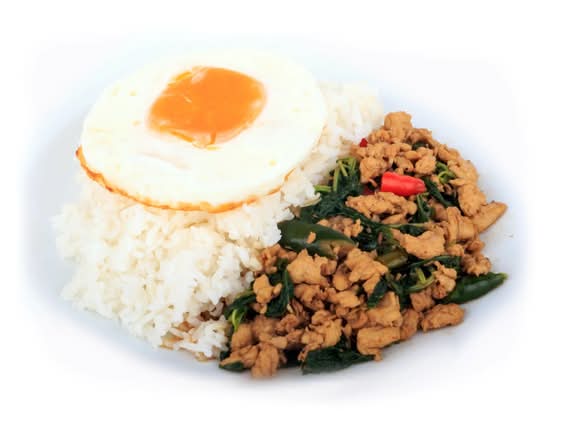 $19 Special  Chilli Basil Chicken with Rice+Egg+Free Drink