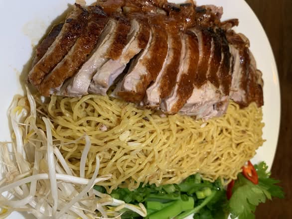 Special Large Roast Duck with Dry Egg Noodles
