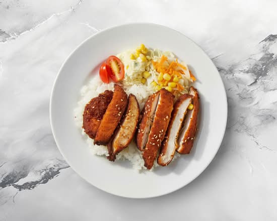 Chicken Katsu on Rice