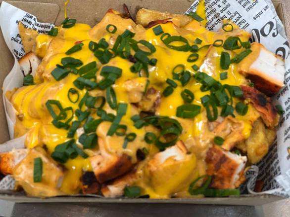 Chicken Tikka loaded fries