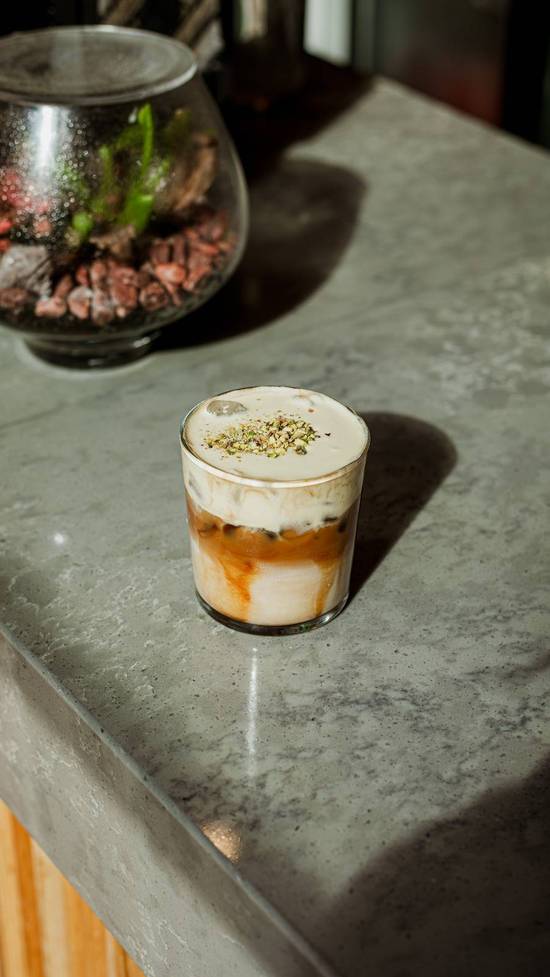 Pistachio Cream Latte