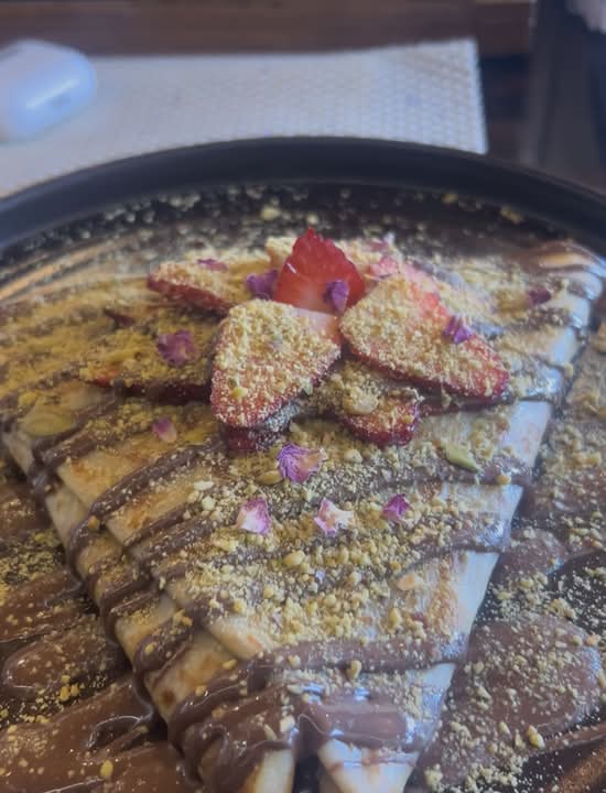 Dubai Chocolate Crepe