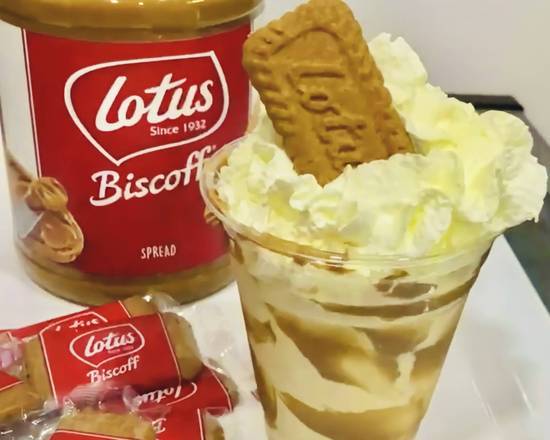 Lotus Biscoff Ice Cream Shake