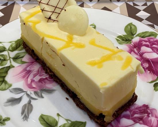 Lemon & White Choc Slice (GF)