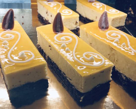 Coconut and Passion Fruit Slice (GF)