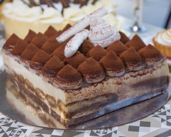 Tiramisu Cake Slice