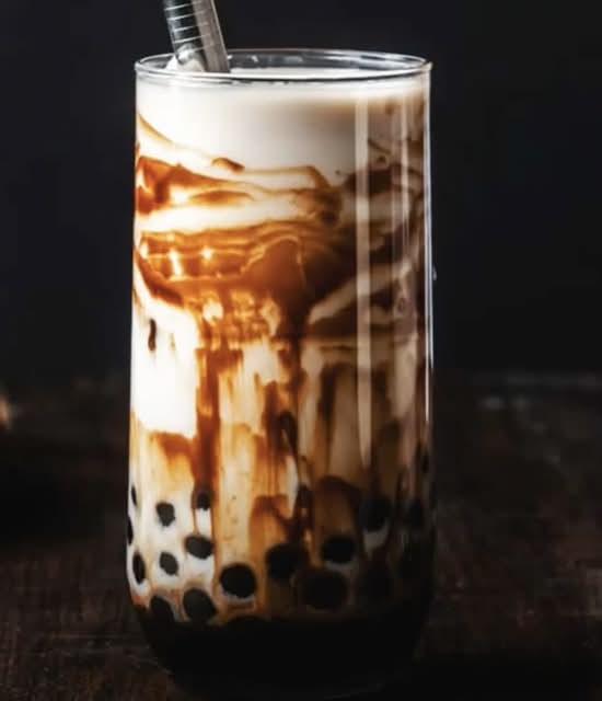 Classic milk tea (brown sugar)