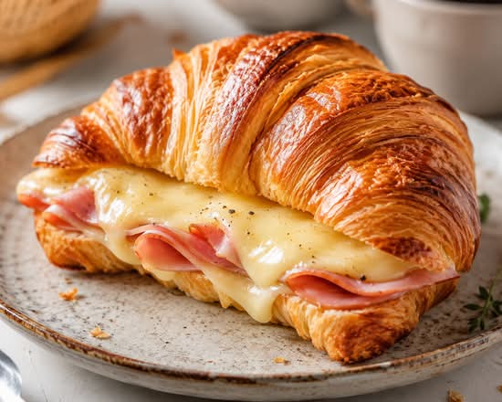 Ham n cheese croissant
