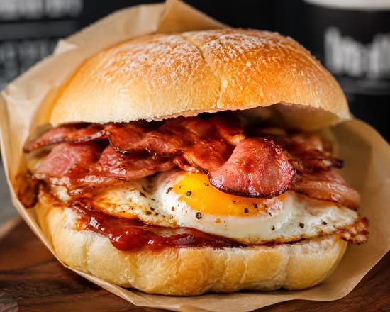 Bacon and egg roll