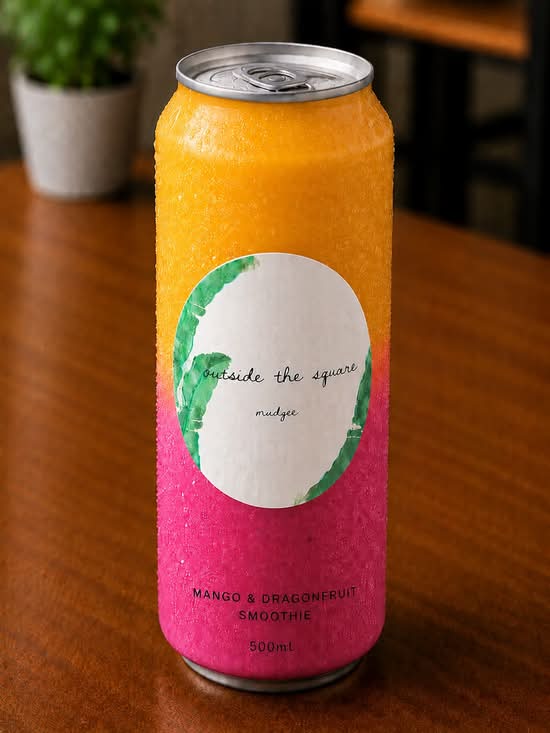 Mango and dragon fruit