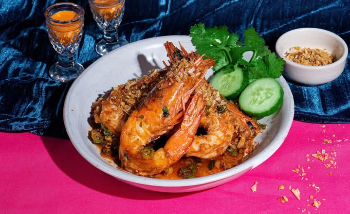GARLIC KING PRAWNS