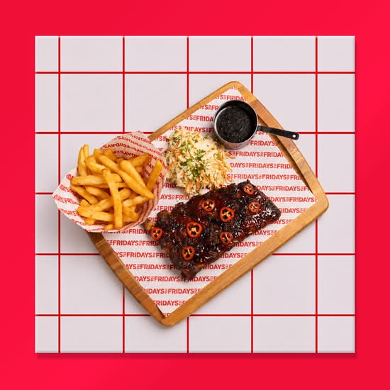 HALF RACK BABY BACK PORK RIBS