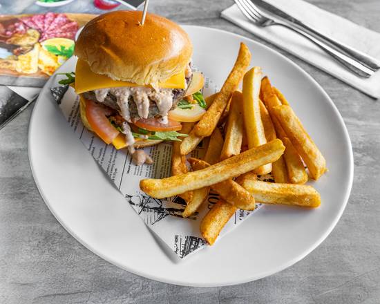 Double Smash Cheeseburger