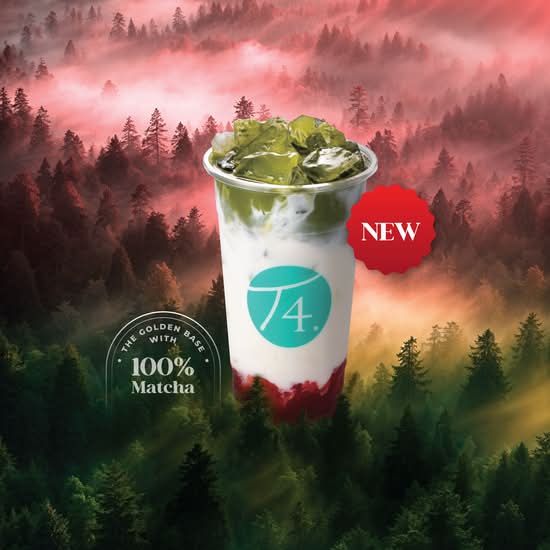 Matcha Ruby (Wild Strawberry Matcha Latte)