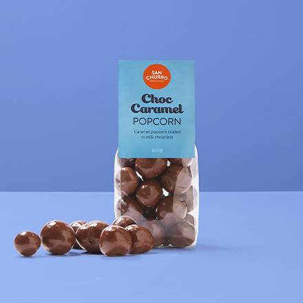 Choc Caramel Popcorn