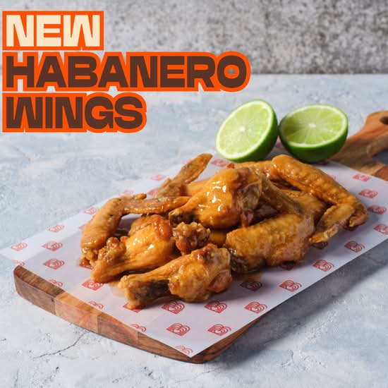 Habanero Chicken Wings