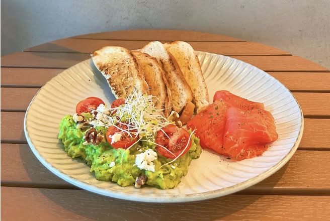 Smoked Salmon Avocado Sourdough