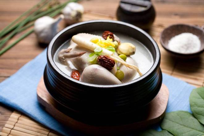 Home made Korean Ginseong Chicken Soup