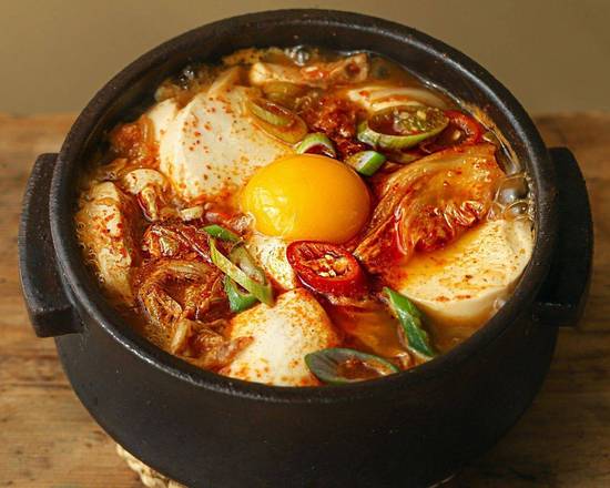 Soft tofu soup