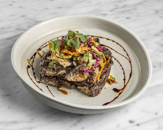 Crisp Fried Eggplant (V)(VG)