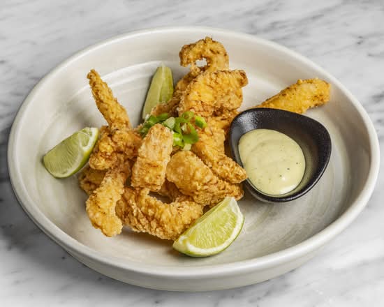 Lime and Paprika Crispy Flash Fried Calamari