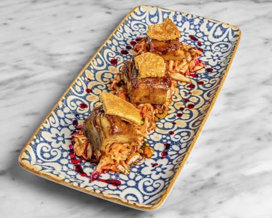 Korean Chilli Glazed Pork Belly