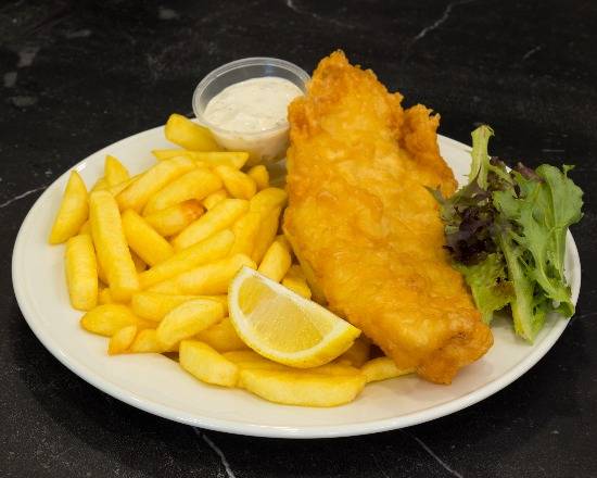 Battered Fish and Chips