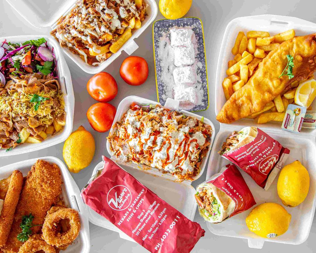 Kaan's kebabs -fish & chips cover