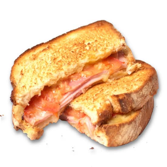 Ham, Cheese and Tomato Toastie