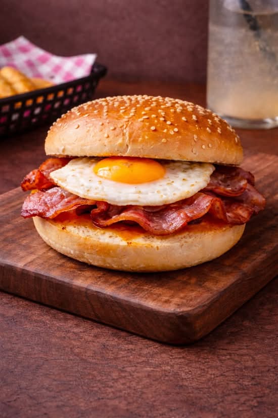 Egg & Bacon Roll