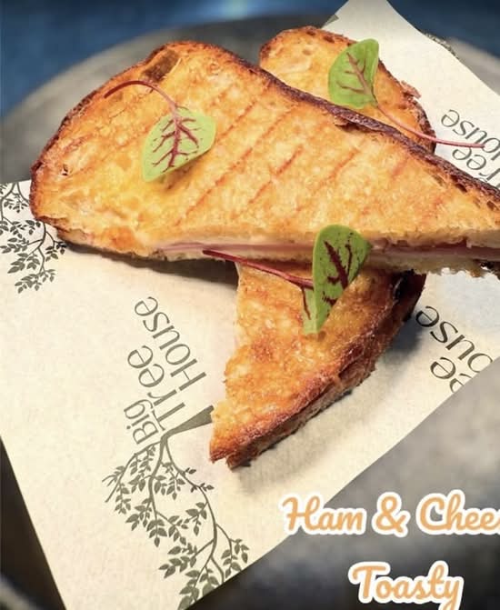 Ham and Cheese Toastie