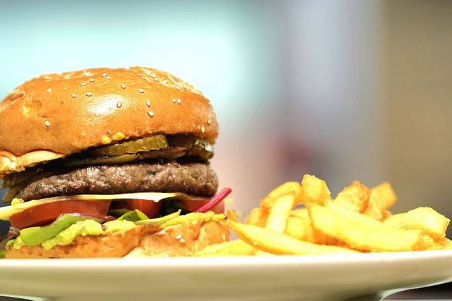 Beef Kofta Lunch Burger
