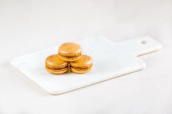 Salted Caramel Macaron