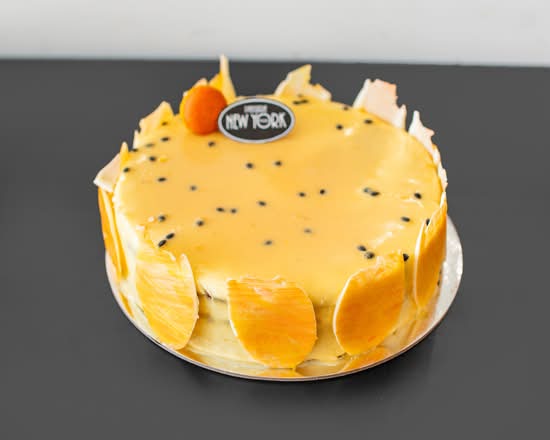 Mango Passion Fruit and Coconut Cake