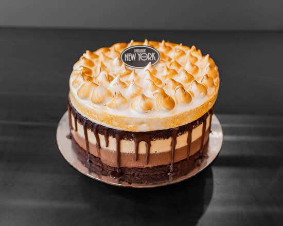 Hazelnut, Chocolate and Marshmallow Mousse Cake