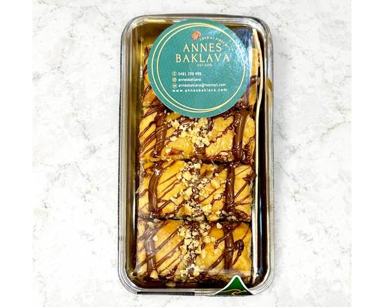 Hazelnut Chocolate Baklava 4 Piece