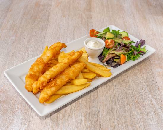 Crispy Battered Fish Bites