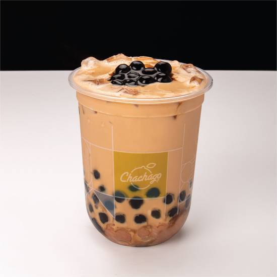 DM4 Fresh Taro Milk Tea with Pearl
