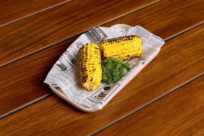 Charred Corn on the Cob