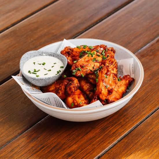 Fried Spicy Buffalo Wings