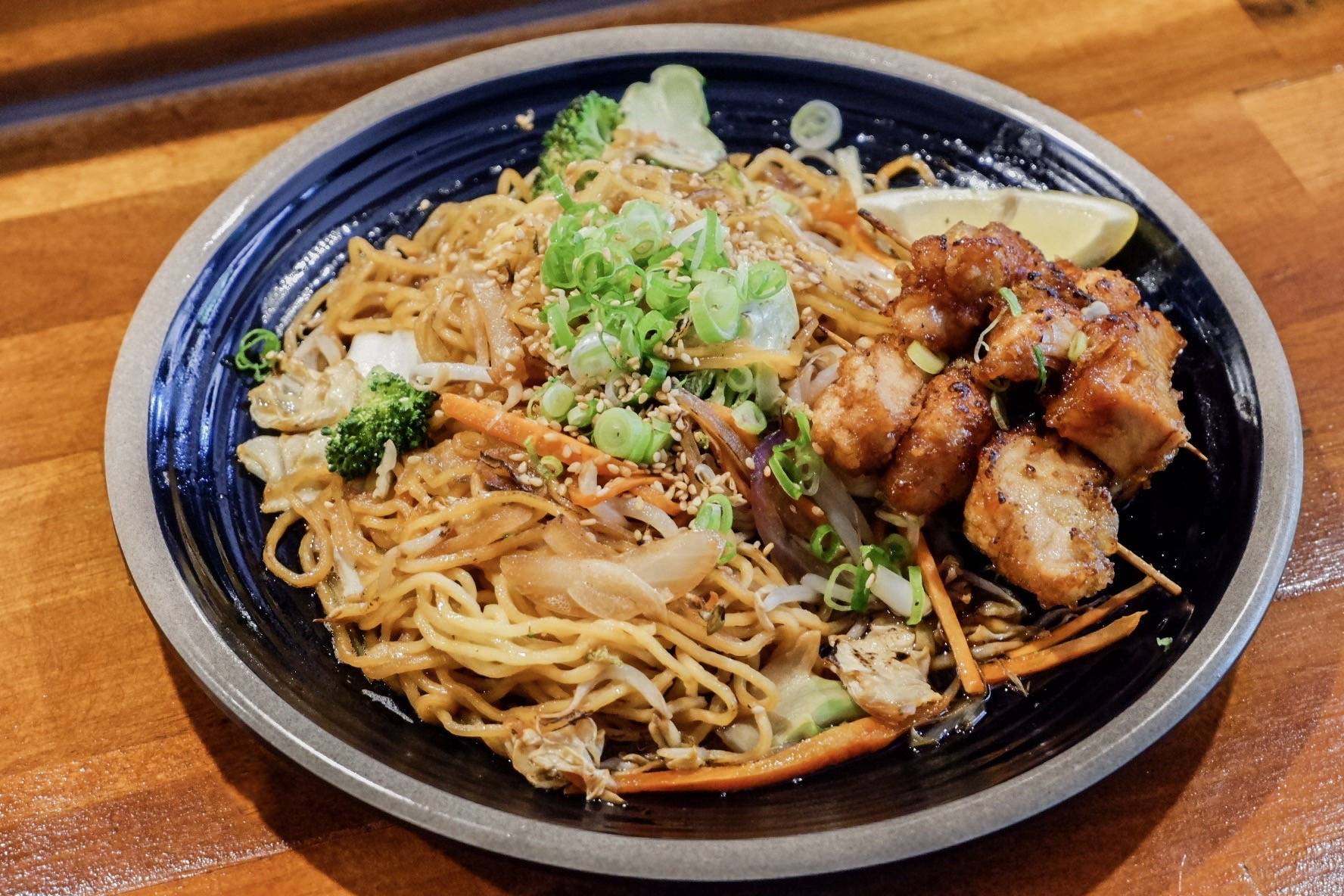 Chicken Yaki soba
