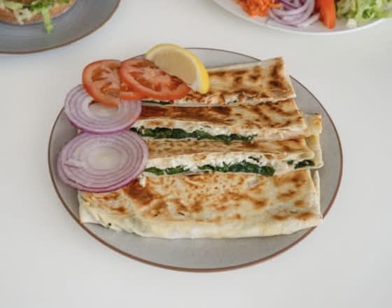 Spinach and Feta Cheese Gozleme
