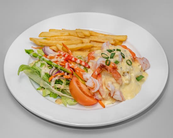 Creamy Garlic Prawns (GF)