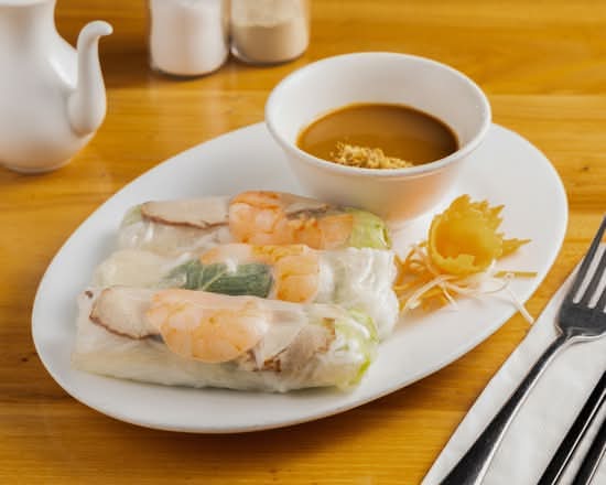 Prawn and Pork Rice Paper Rolls