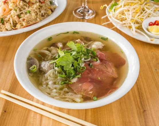 Beef Special Combination Noodle Soup