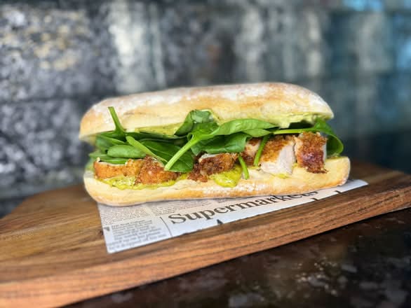 Chicken Schnitzel Sandwich