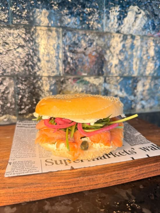 Smoked Salmon Bagel