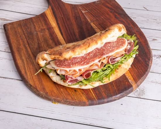 Meat and More Meat Panini
