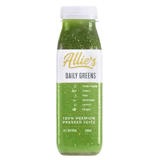 Allie's Cold Pressed Daily Greens Juice (300mL)