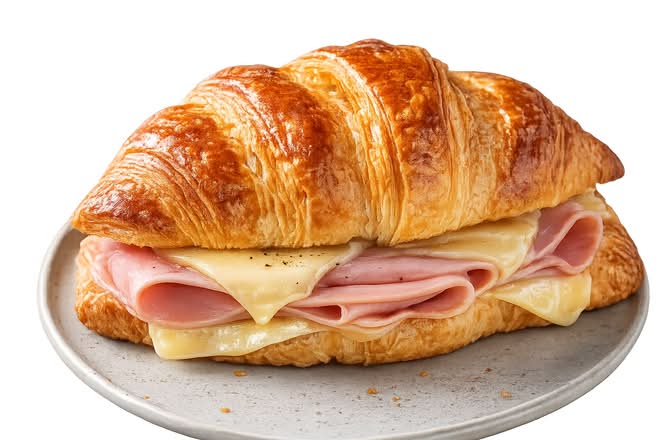 Ham and Cheese Croissant